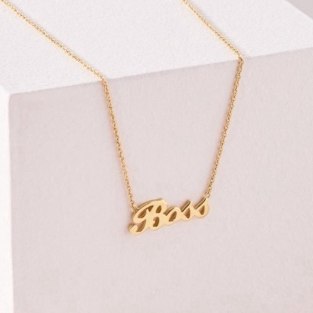 🆕 Stella & Dot: 💛Gold BOSS Necklace💛 - Picture 7 of 9